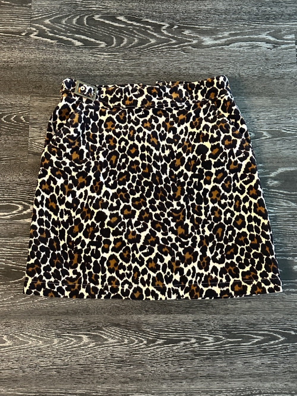 J. Crew Leopard Print Mini Skirt - Brown, Black, White